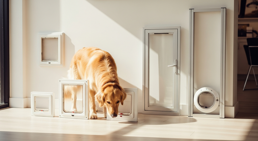 The Best Dog Door for a Big Dog | Hale Pet Door