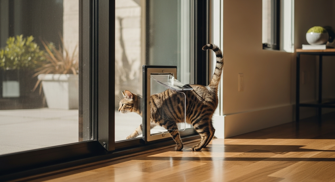 Can You Put a Cat Door in a Window? | Hale Pet Door