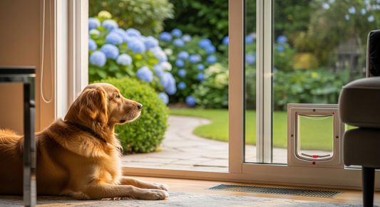 Dog Door Through Glass — Options | Hale Pet Door