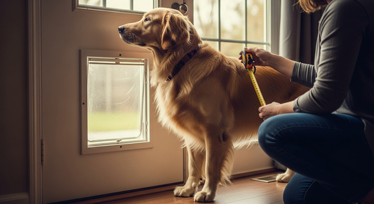 Full-Size Dog Needs Full-Size Pet Door | Hale Pet Door