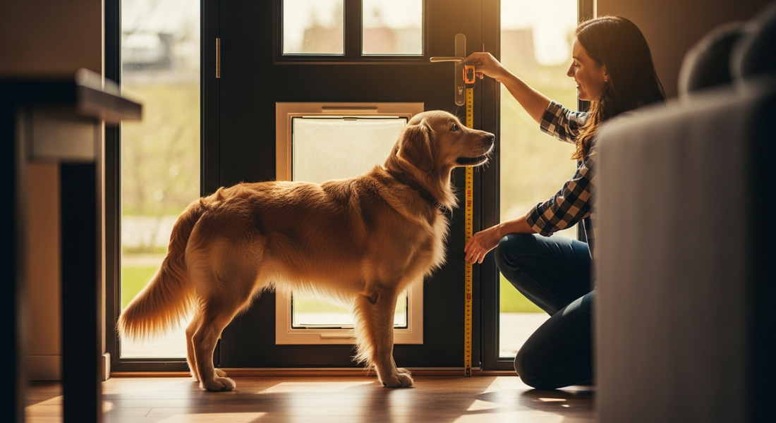 How to Measure Your Pet for a Pet Door | Hale Pet Door