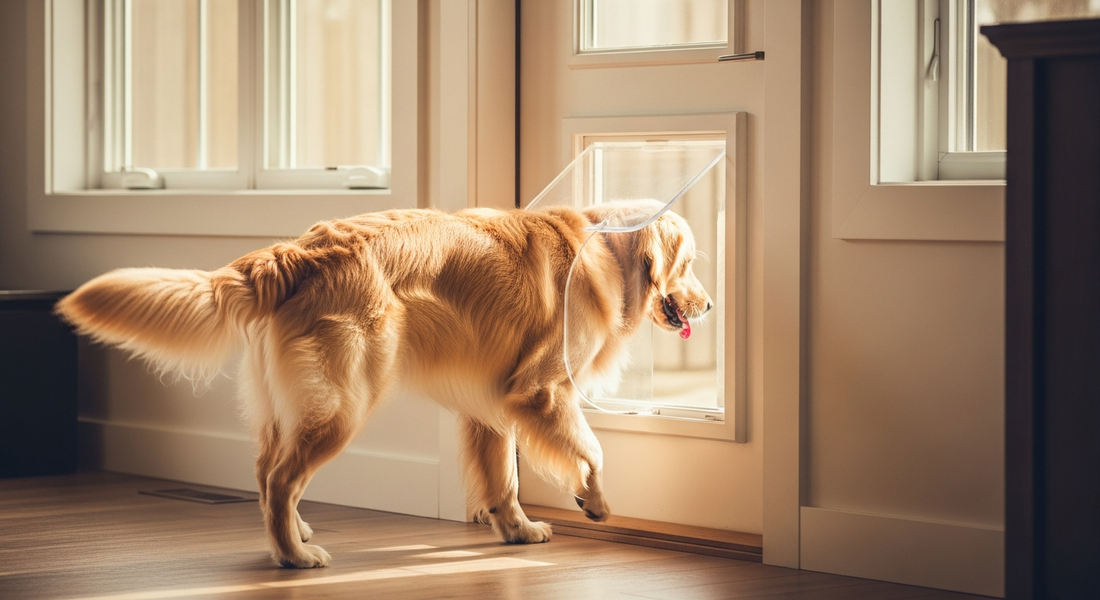 Under-Stairs Doggy Door | Hale Pet Door