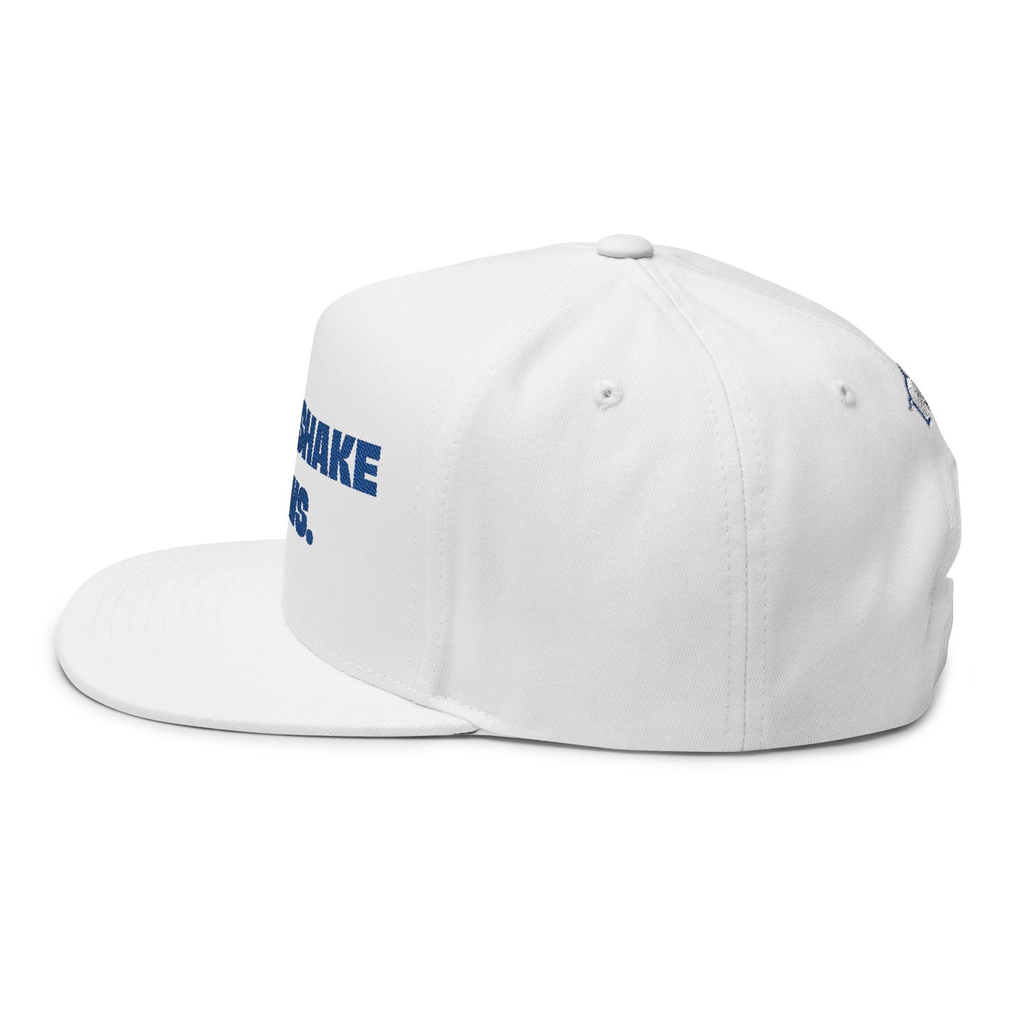 Flat Bill Cap (Embroidery)